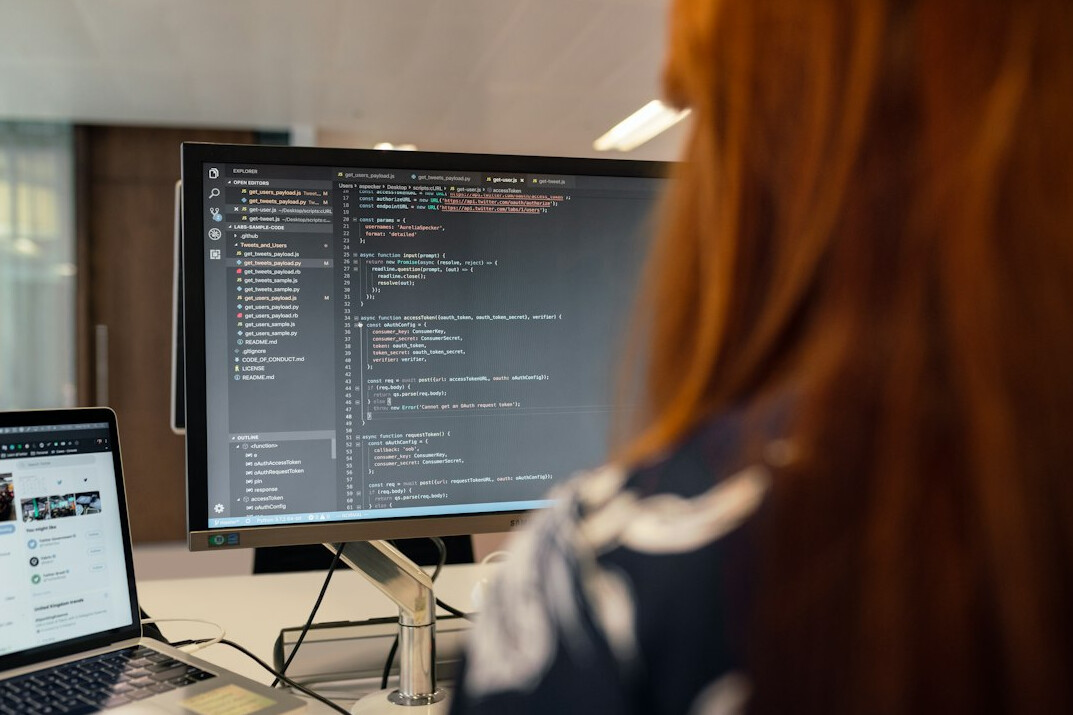 team of programmers collaborating